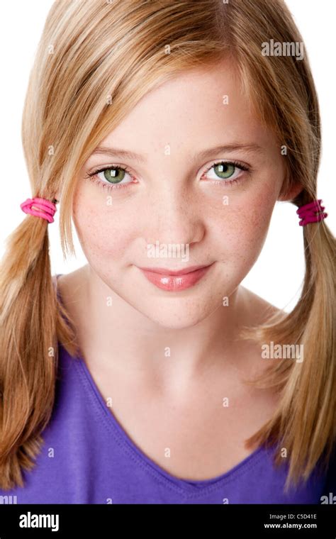 teen pigtails|Beautiful cute teenager girl pigtails Stock Photos and Images